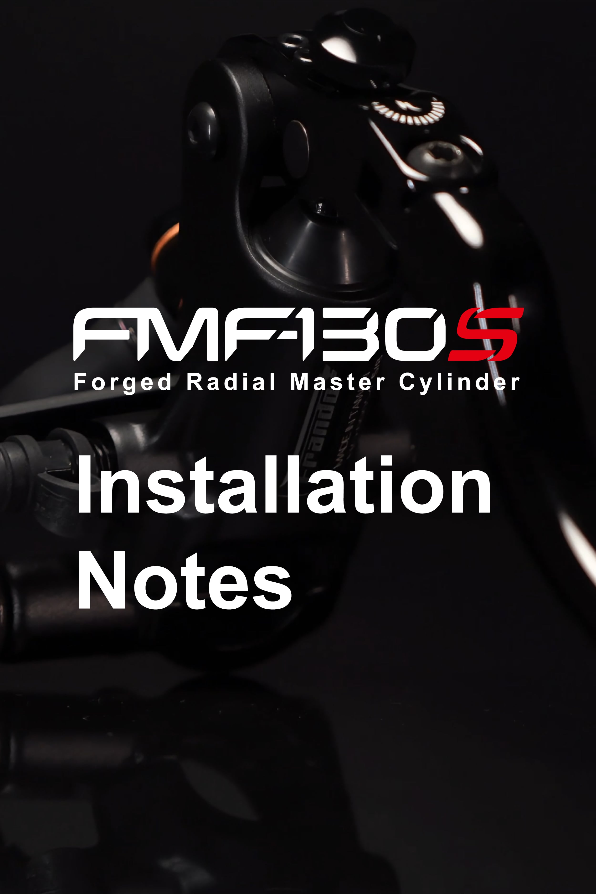 FMF-130S 安裝注意事項 / FMF-130S  Installation Notes